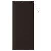 vidaXL Venetiansk persienne M&oslash;rk brun 120 x 250 cm 35 mm
