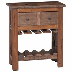 vidaXL Kabinett Brun 60 x 30 x 70 cm Massiv Reclaim Tre