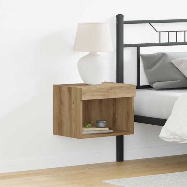 vidaXL TV-benksett 2 pcs Artisan Eik 40 x 30 x 30 cm Konstruert tre