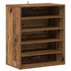 vidaXL Skoskap gammelt tre 60x35x70 cm konstruert tre