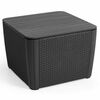 Keter Hagesidebord Luzon grafitt 241664