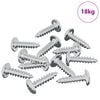 vidaXL Skrue 13636 pcs s&oslash;lv M4 x 16 mm St&aring;l