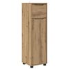 vidaXL Baderomsskap Artisan Eik 30,5 x 30 x 101 cm Konstruert tre