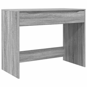 vidaXL Skrivebord med skuff Gr&aring; Sonoma 100 x 50 x 78 cm Konstruert tre