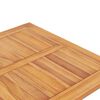 vidaXL Barsett 3 deler heltre teak