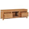 vidaXL TV-benk 100x30x35 cm heltre teak