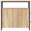 vidaXL Nattbord 2 stk sonoma eik 30x60x60 cm konstruert tre