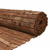 vidaXL Barkgjerde Brun 400 x 125cm Bark