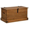 vidaXL Oppbevaringskiste HALDEN 91x48x47 cm heltre furu