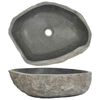 vidaXL Servant oval elvestein 45-53 cm