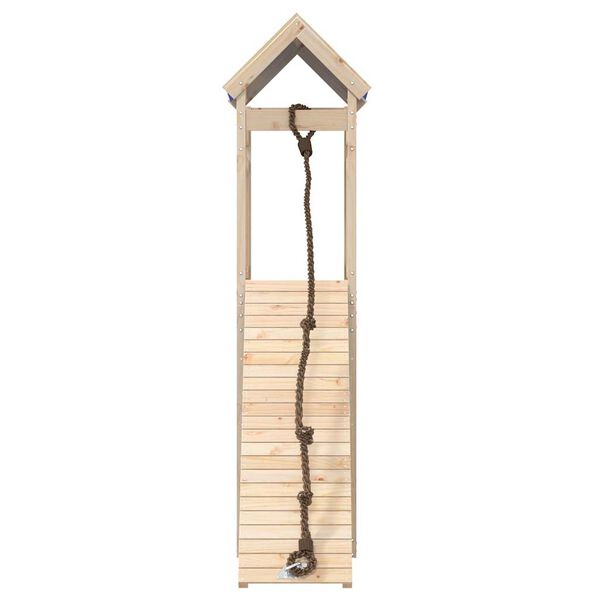 vidaXL Utend&oslash;rs lekesett heltre furu