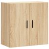 vidaXL Veggskap sonoma eik 60x31x60 cm konstruert tre
