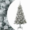 vidaXL Kunstig juletre med kuler 120 cm 150 LED-lys Varmhvit