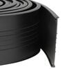 vidaXL Garasje D&oslash;r Tetning Svart 70 x 6 mm 4,5 m PVC