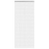 vidaXL Fluenett med kjede 90x200 cm aluminium