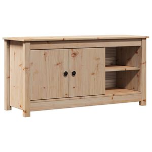 vidaXL TV-benk 103x36,5x52 cm heltre furu