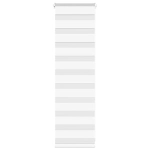 vidaXL Sebragardin hvit 40x100 cm stoff bredde 35,9 cm polyester