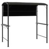 vidaXL Paviljong med tak 220x110x200 cm antrasitt