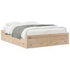 vidaXL Sengeramme uten madrass 150x200 cm heltre furu