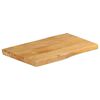 vidaXL Bordplate 50x40x3,8 cm naturlig kant heltre mango