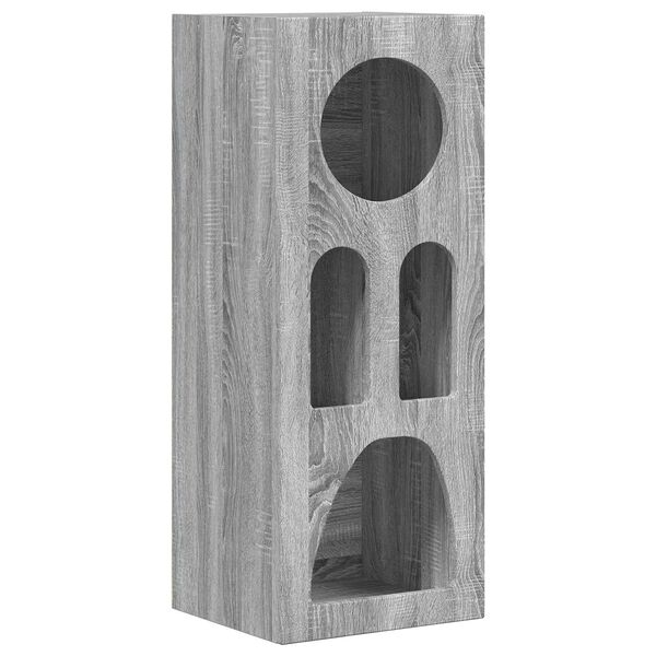 vidaXL Serviesskap Gr&aring; Sonoma 40 x 35 x 100.5 cm Konstruert tre