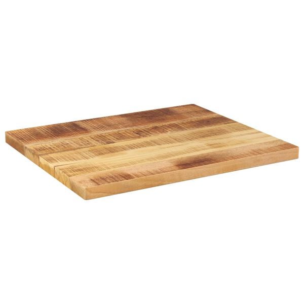 vidaXL Bordplate 60x50x3,8 cm rektangul&aelig;r grovt heltre mango
