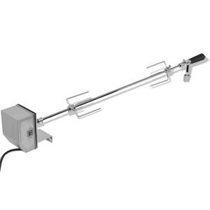 vidaXL BBQ Rotisserie-spyd med Profesjonell Motor St&aring;l 1200 mm