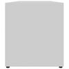 vidaXL TV-benk hvit 120x34x37 cm konstruert tre