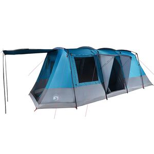 vidaXL Tunneltelt for camping 4 personer bl&aring; vanntett