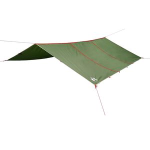 vidaXL Campingpresenning grønn 420x440 cm vanntett