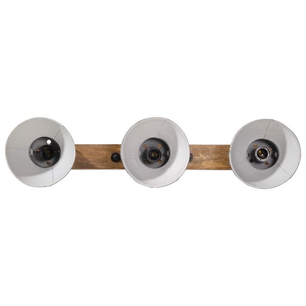 vidaXL Vegglampe 25 W denimbl&aring; 65x25 cm E27