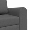 vidaXL Sammenleggbar Sofa seng M&oslash;rkegr&aring; 98 x 71 x 83 cm stoff