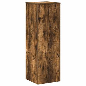 vidaXL Plantestativ r&oslash;kt eik 33x33x100 cm konstruert tre