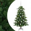vidaXL Artificial Christmas Tree with Bauble 120 cm 150 LED-lys
