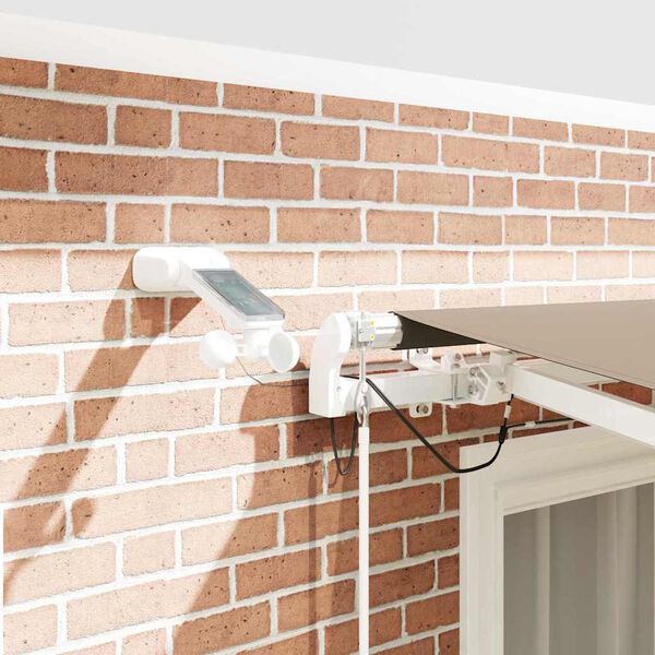 vidaXL Innvendbar Markise Beige 300 x 250 cm Polyester og Metall