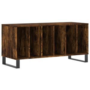vidaXL Hifi-benk r&oslash;kt eik 100x38x48 cm konstruert tre