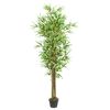 vidaXL Kunstig bambustre 1288 blader 180 cm gr&oslash;nn