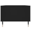 vidaXL Salongbord svart 90x50x36,5 cm konstruert tre