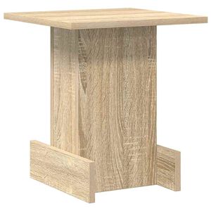 vidaXL Avlastningsbord Sonoma eik 35,5 x 35 x 40 cm Konstruert tre