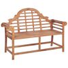 vidaXL Hagebenk 127x58,5x92,5 cm heltre teak