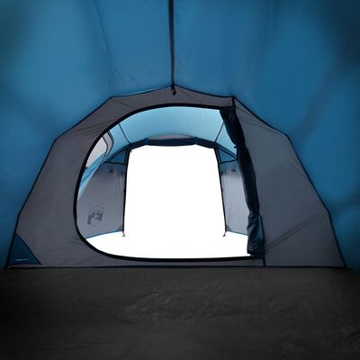 vidaXL Tunneltelt for camping 2 personer blå vanntett