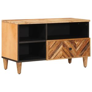 vidaXL Oppbevaringsskap Brun 80 x 33,5 x 46 cm Massiv mango tre