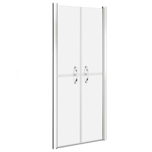 vidaXL Dusjd&oslash;r frostet ESG 71x190 cm