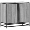 vidaXL Servantskap grå sonoma 65x33x60 cm konstruert tre