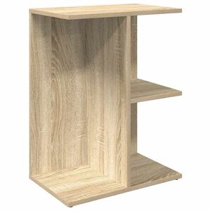 vidaXL Nattbord sonoma eik 46,5x29x61 cm konstruert tre