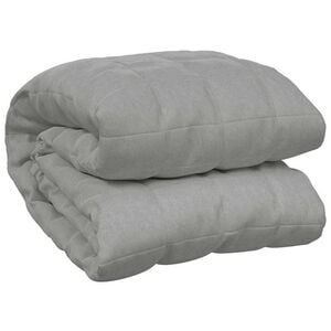 vidaXL Vektdyne gr&aring; 220x235 cm 15 kg stoff