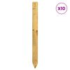 vidaXL Gjerdepunkter 10 stk. Gr&oslash;nn 100 cm Heltre furu