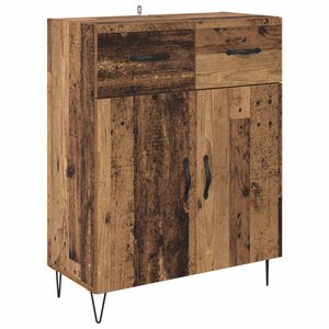 vidaXL Serviesskap Gamle tre 69,5 x 34 x 90 cm Konstruert tre