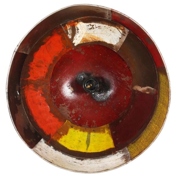 vidaXL Industriell vintage hengelampe 25 W flerfarget rund 41 cm E27