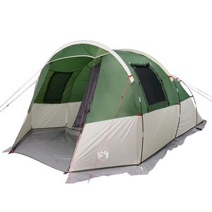 vidaXL Tunneltelt for camping 4 personer gr&oslash;nn vanntett